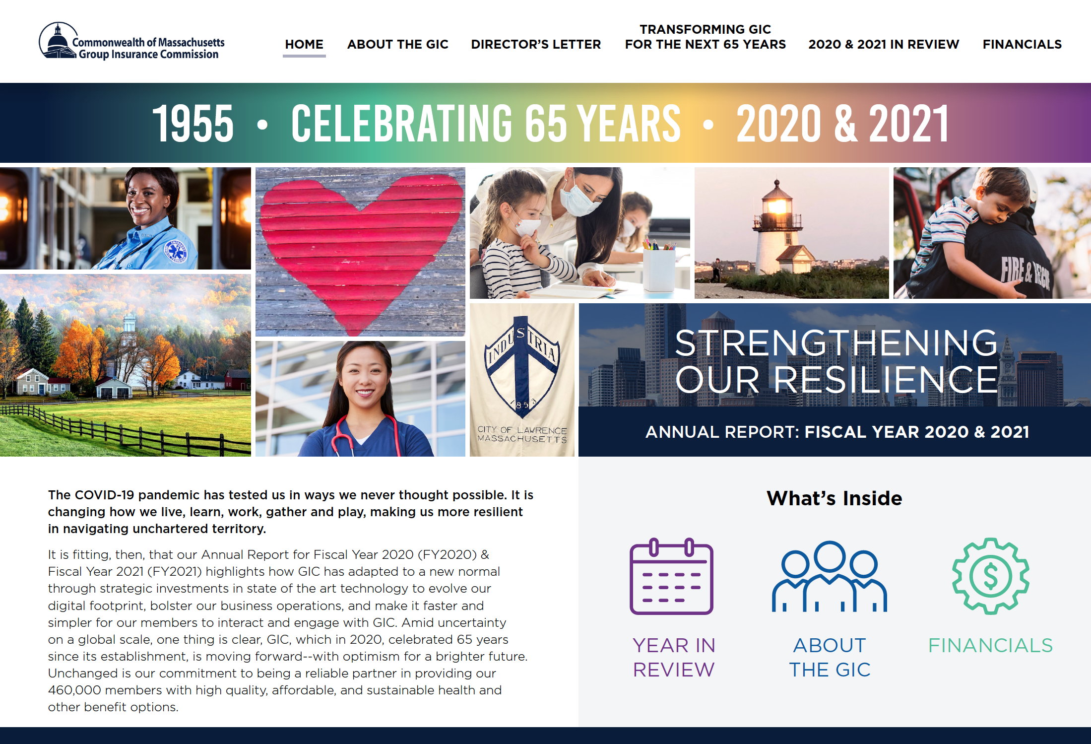 Gic annual report 2020 2021 mass gov